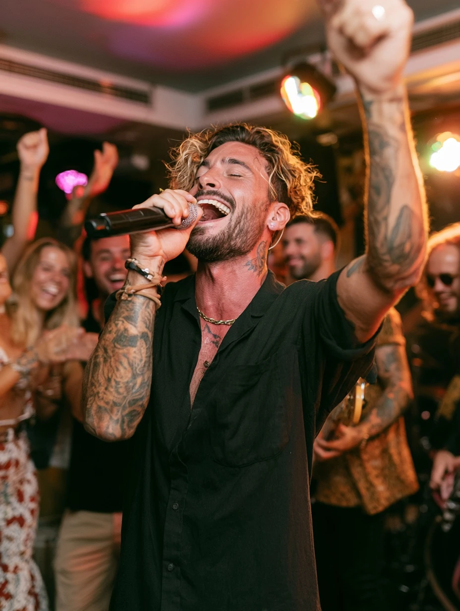 Dynamos Live Band Karaoke en Hard Rock Cafe Tenerife, Playa de las Américas: cartel del evento en Tenerife