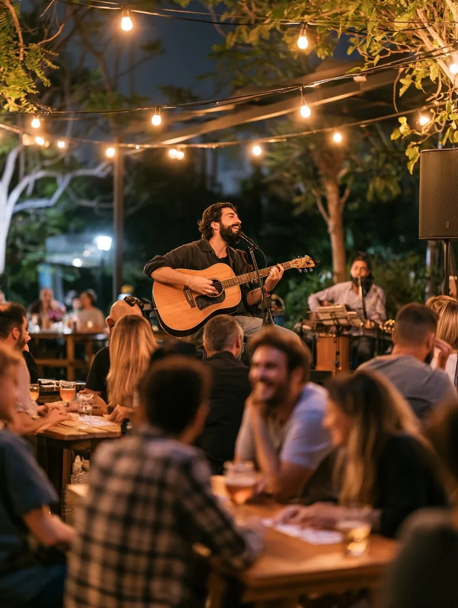Games & Live Music Friday at The Treehouse Bar & Grill, Los Cristianos — Tenerife event poster