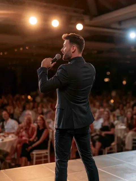 Gary Denty al Gara Suites, Los Cristianos — locandina evento a Tenerife