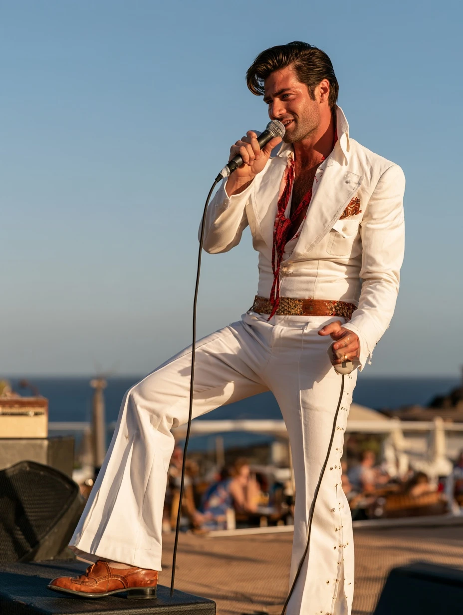 Leslie Elvis Moore at Little Britain Tenerife, Costa Adeje — Tenerife event poster