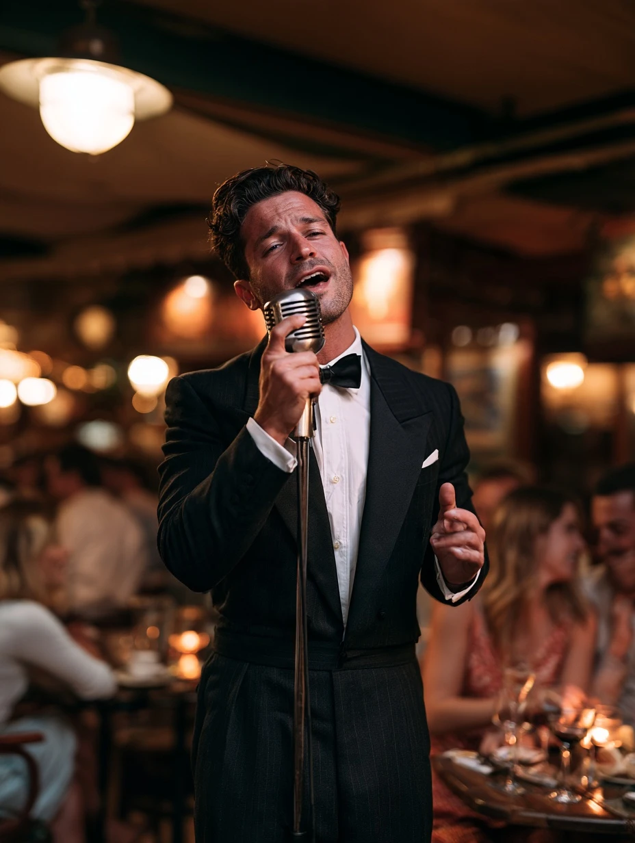 The Godfather of Swing im The Market Tavern, Los Cristianos – Veranstaltungsplakat Teneriffa