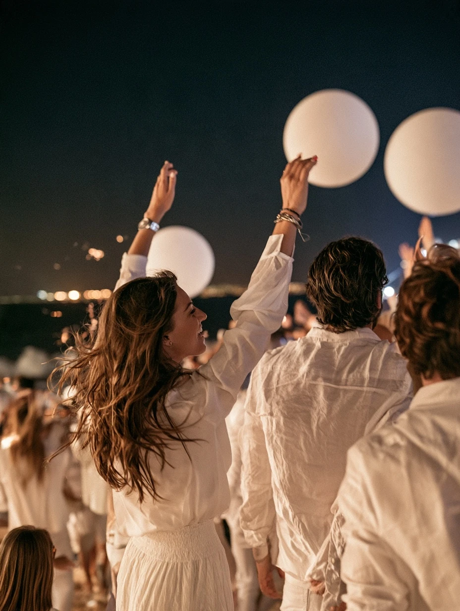 The White Party al Monkey Beach Club, Playa de las Américas — locandina evento a Tenerife
