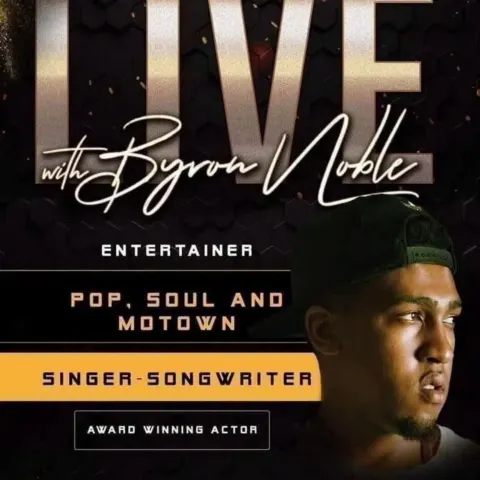 Byron Noble à Dreamers Bar, Los Cristianos – affiche d'événement à Tenerife