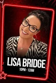 Lisa Bridge en Mustang Sally's Tenerife, Fañabé: cartel del evento en Tenerife
