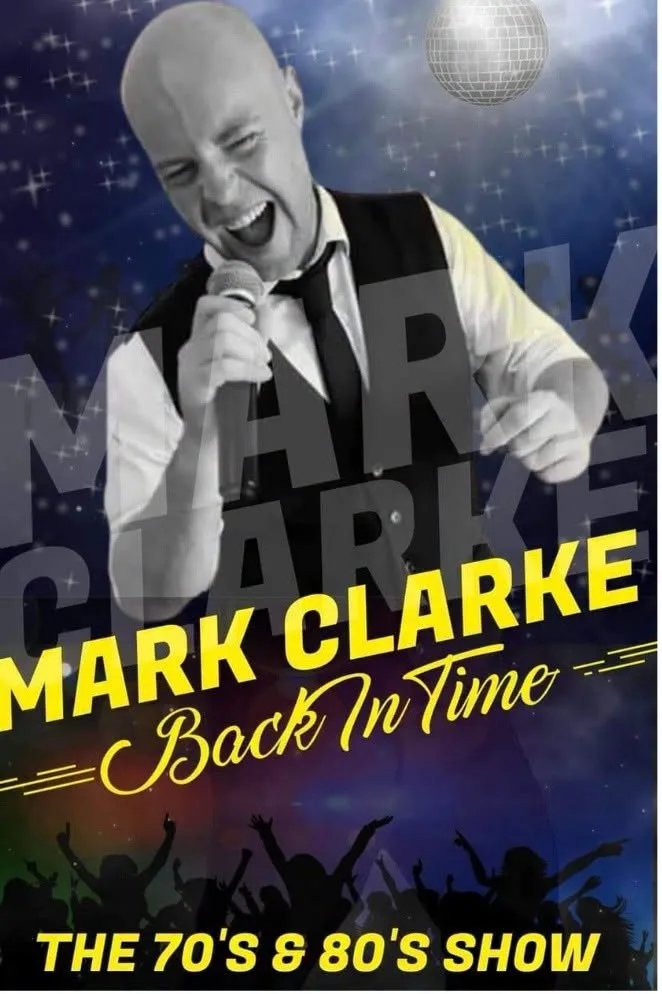 Mark Clarke – Back in Time à The Billy Tenerife, Tenerife – affiche d'événement à Tenerife