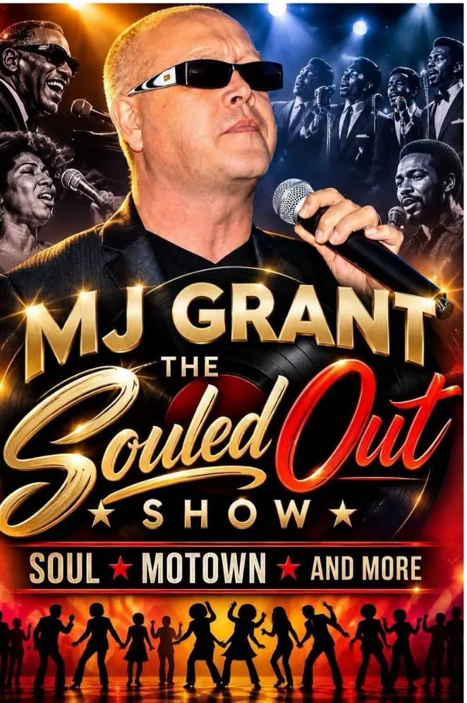 MJ Grant – The Souled Out Show at The Billy Tenerife, Tenerife — Tenerife event poster