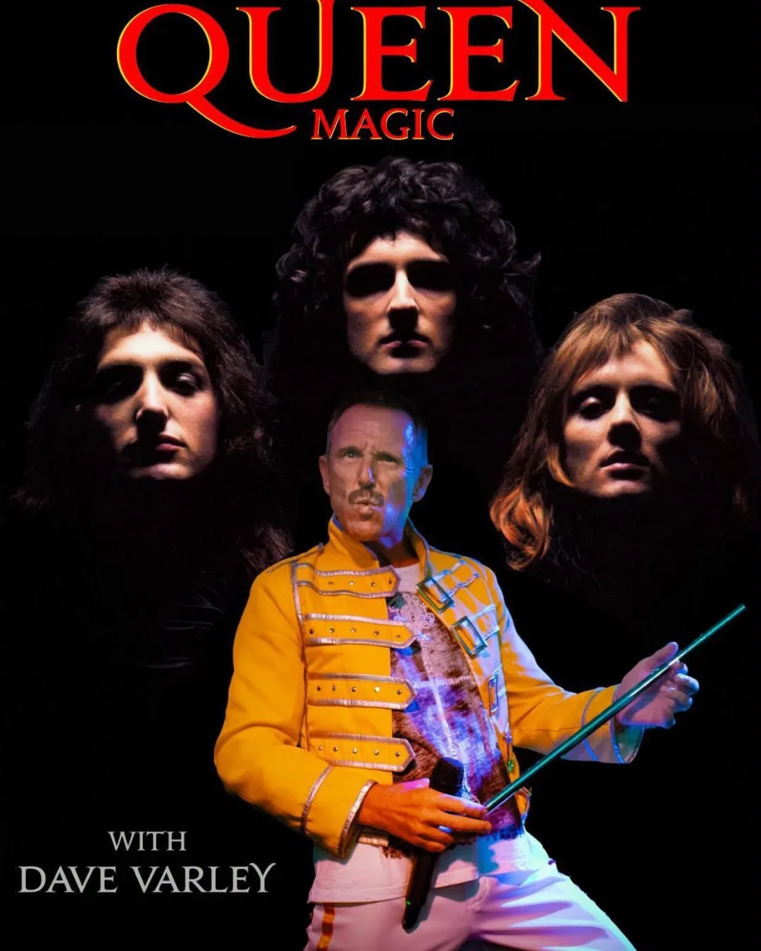 Queen Magic with Dave Varley im Elvis Bar, Torviscas – Veranstaltungsplakat Teneriffa