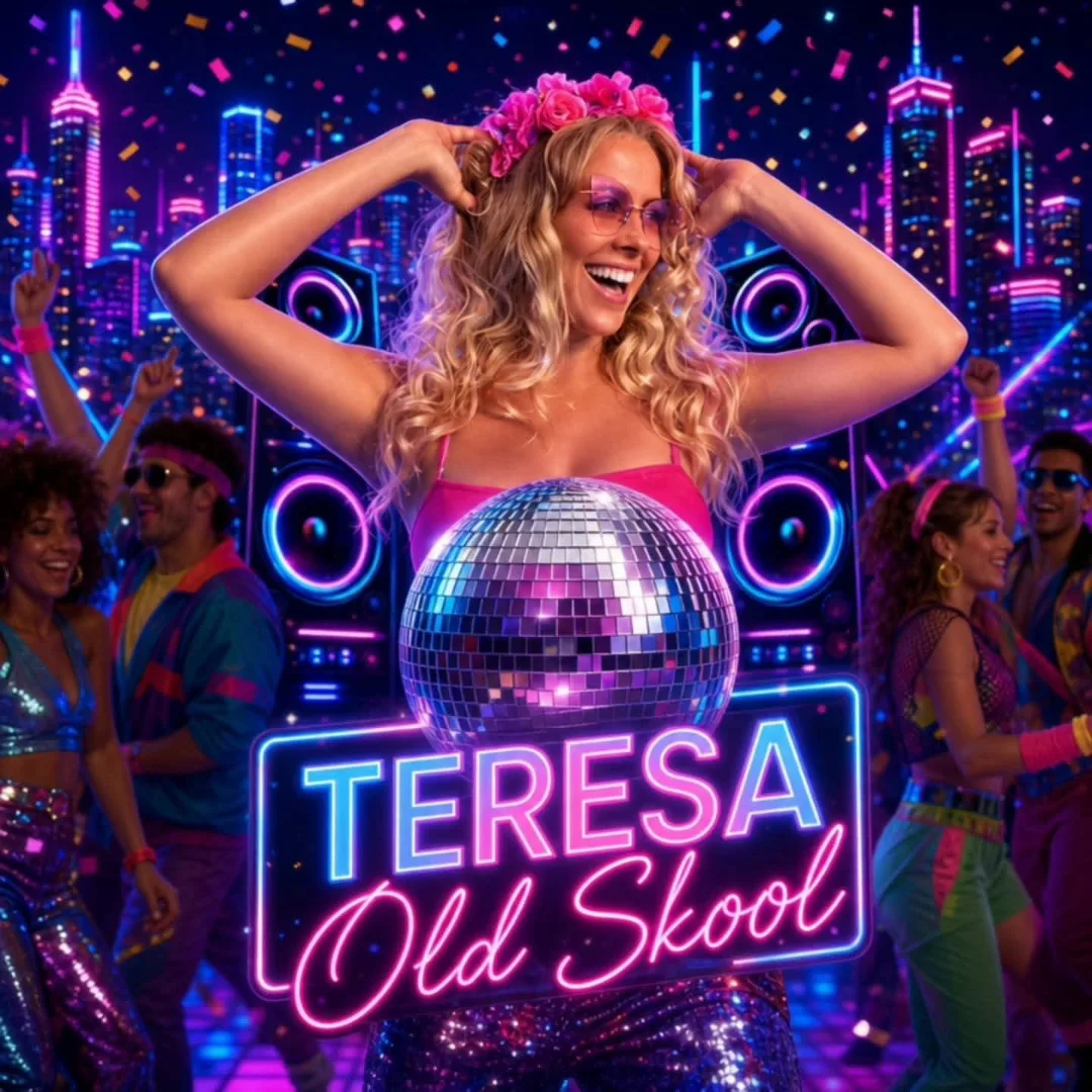 Terri Beth en Dreamers Bar, Los Cristianos: cartel del evento en Tenerife