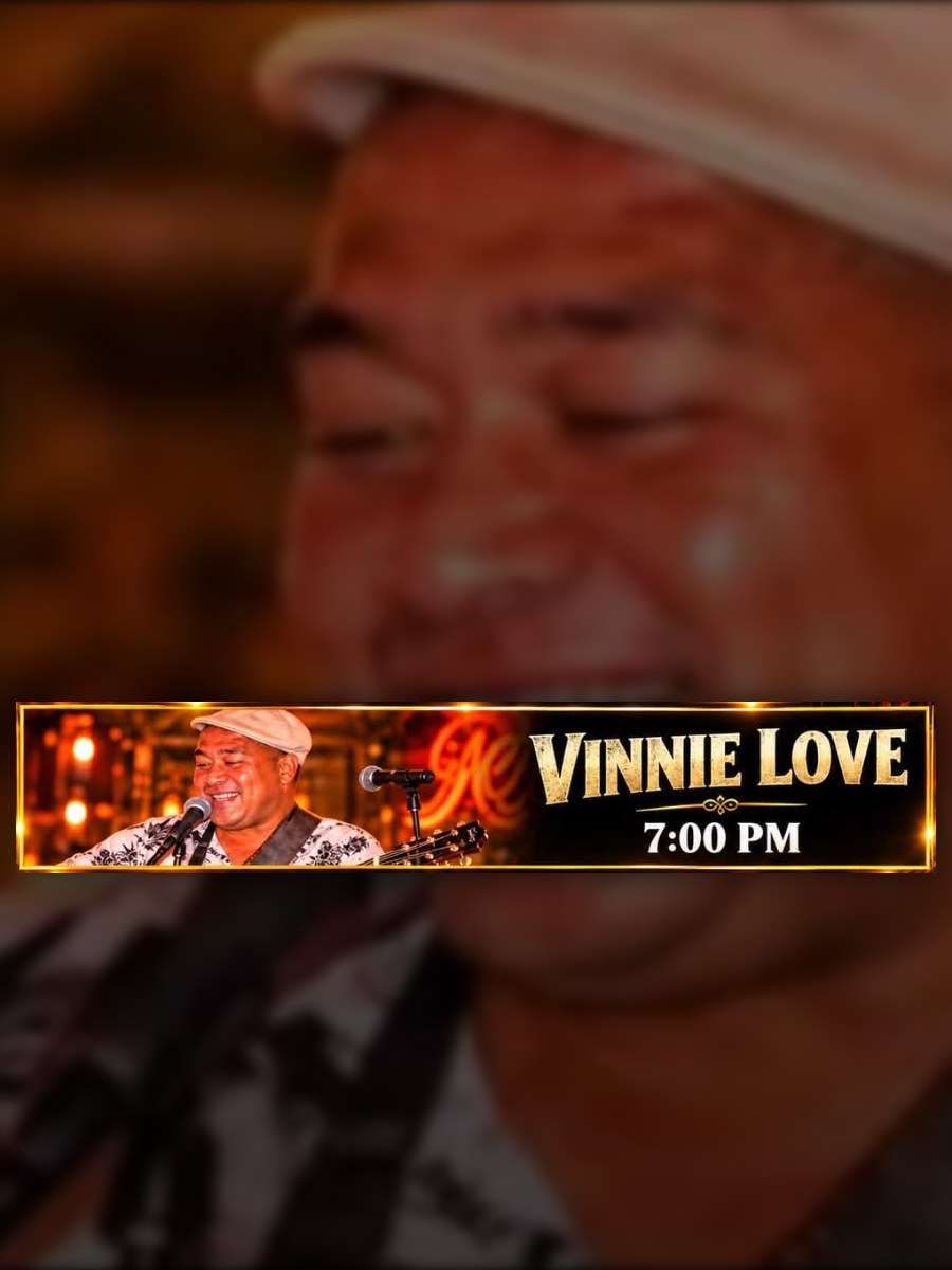 Vinnie Love en St Eugen's, San Eugenio: cartel del evento en Tenerife