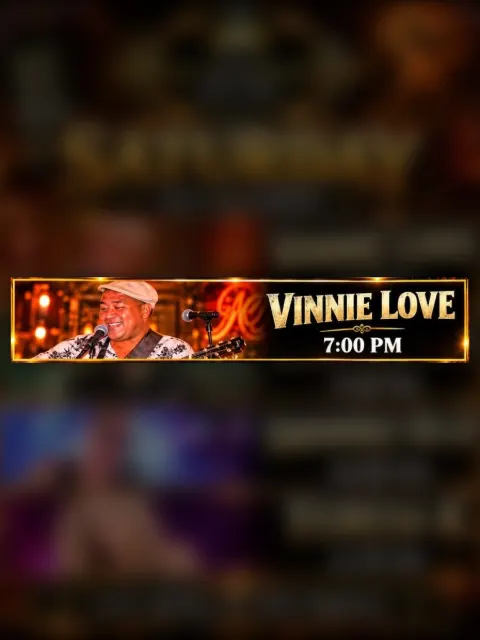 Vinnie Love al St Eugen's, San Eugenio — locandina evento a Tenerife