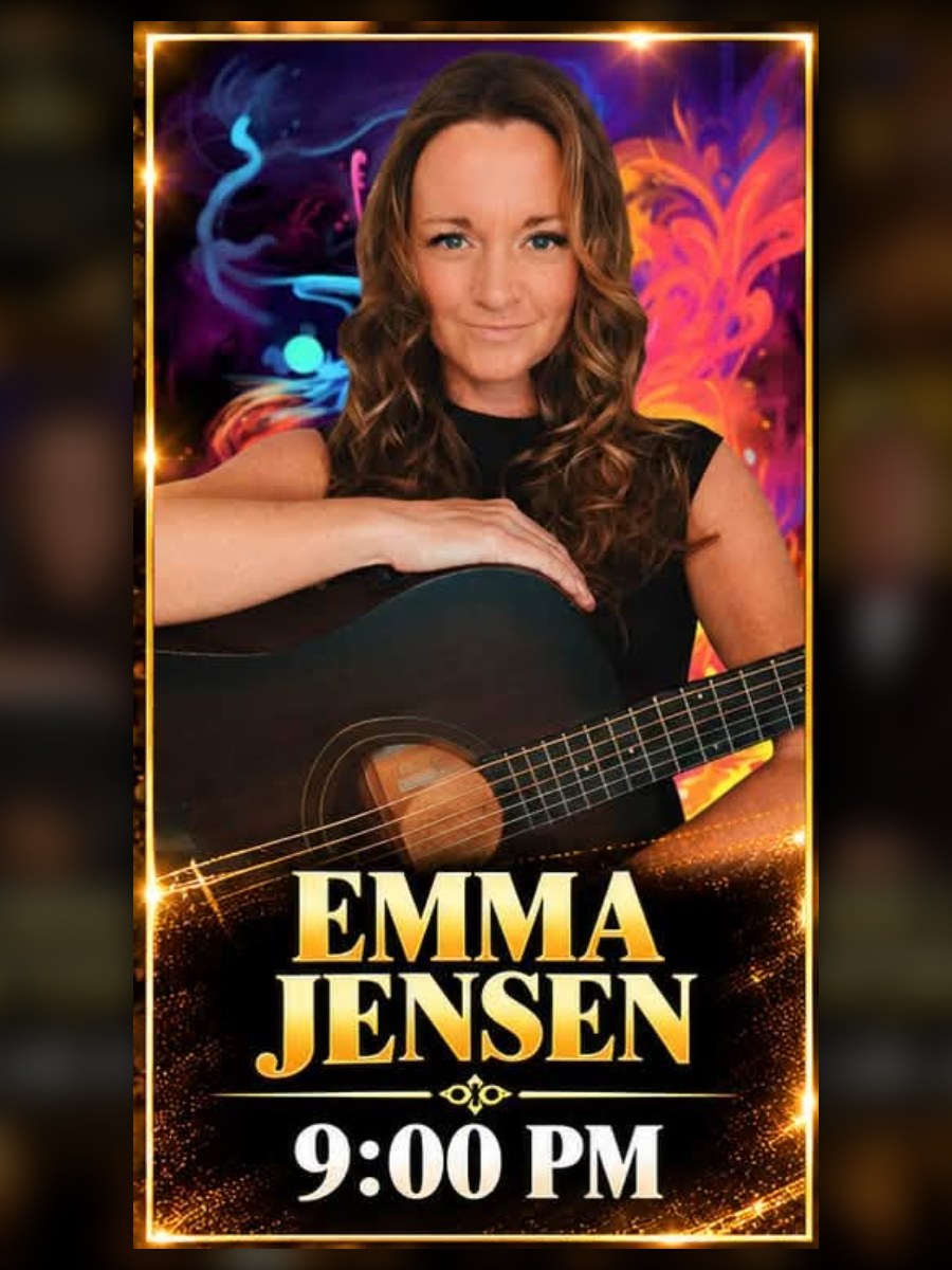 Emma Jensen im St Eugen's, San Eugenio – Veranstaltungsplakat Teneriffa