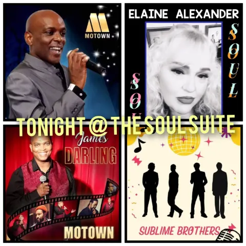 Monday nights im The New Soul Suite, Playa de las Américas – Veranstaltungsplakat Teneriffa