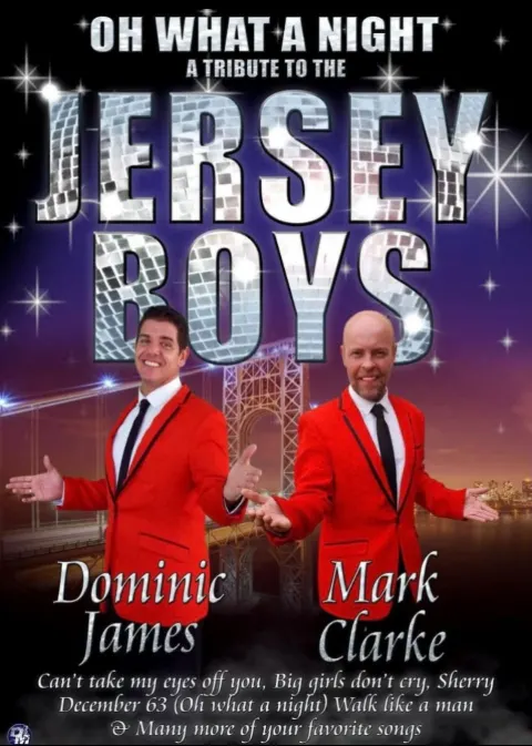 The Jersey Boys Tenerife im Brewers Droop Bar Tenerife, Los Cristianos – Veranstaltungsplakat Teneriffa