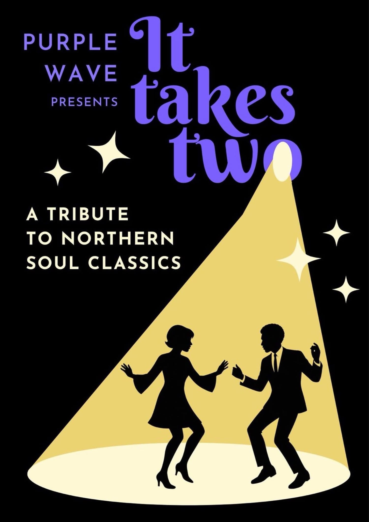Purple Wave at The Colonial Bar and Restaurant, Fañabé — Tenerife event poster